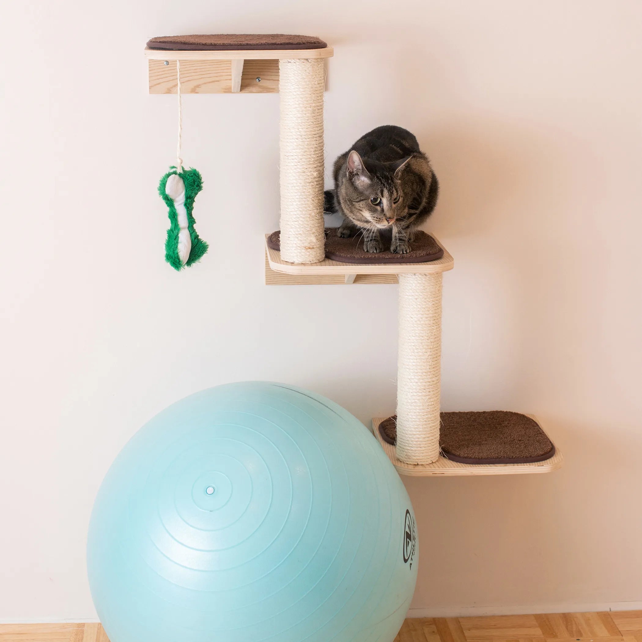 Armarkat Wall Series Cat Steps W1907C — Space-Saving Wall-Mounted Cat Climber